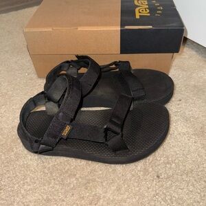 Teva Black Midform Sandal